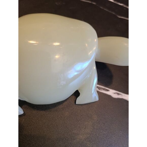 Onyx Stone Hand Carved Polished Turtle Figurine Paperweight GUC Home Décor - Picture 7 of 9